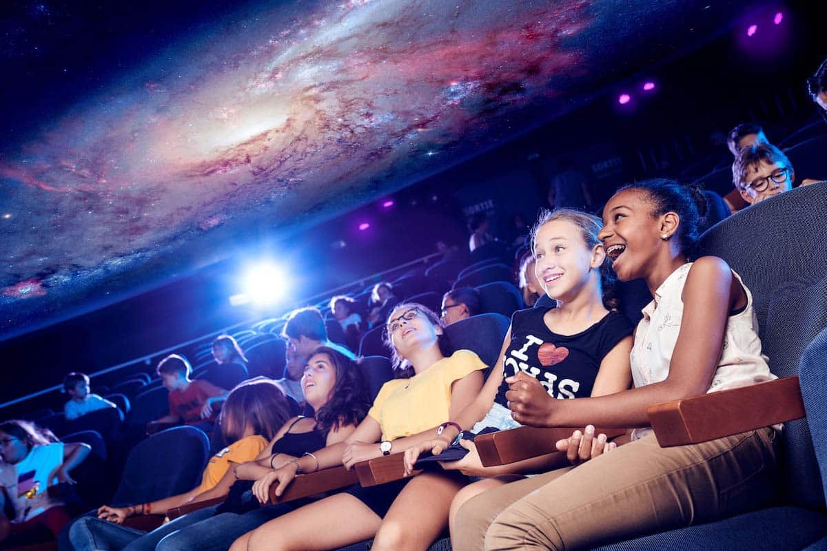 Le Planétarium à la Cité de l'espace