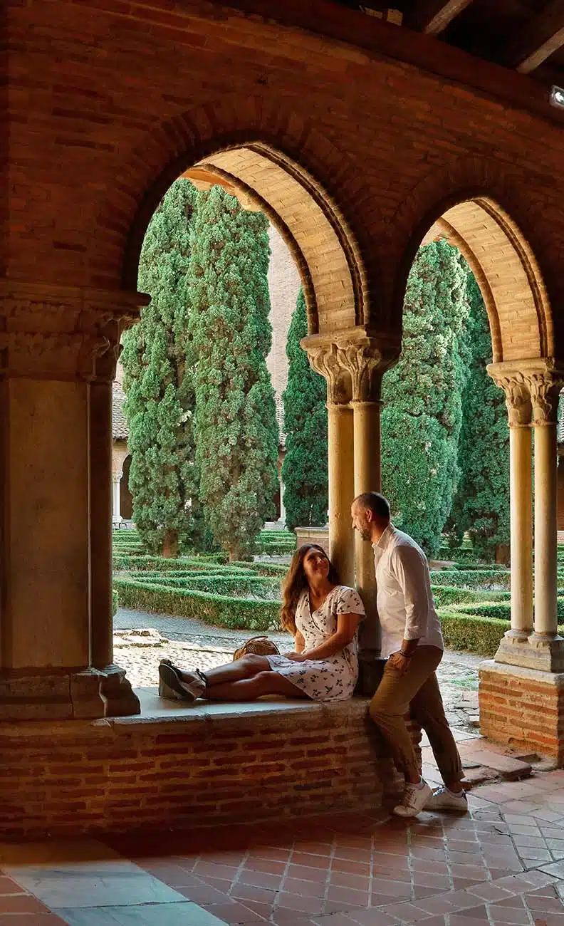 Le cloître du couvent des Jacobins