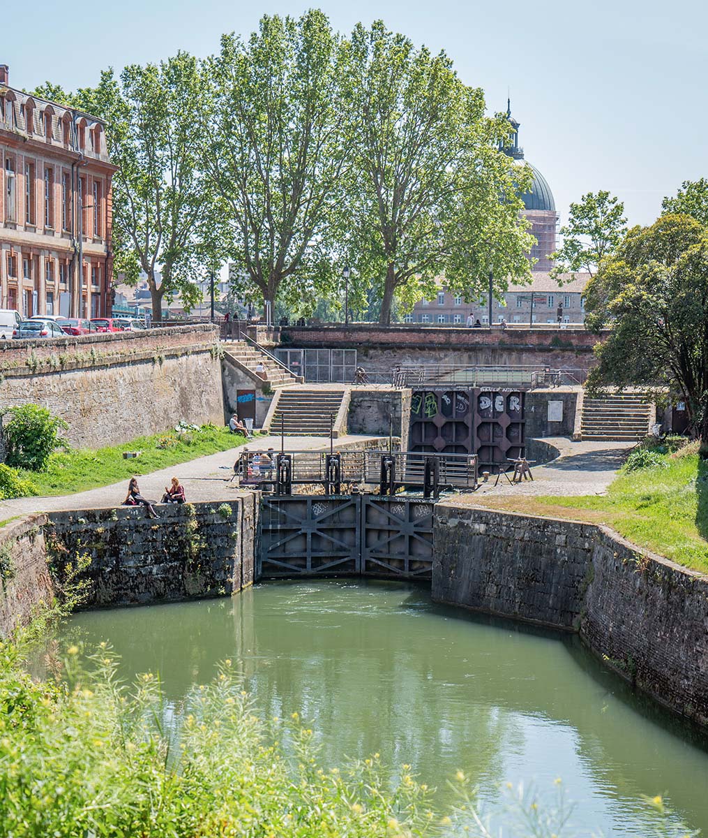Écluse canal de Brienne