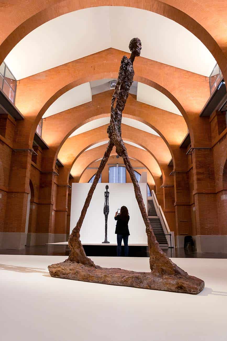 Exposition Giacometti au musée des Abattoirs à Toulouse