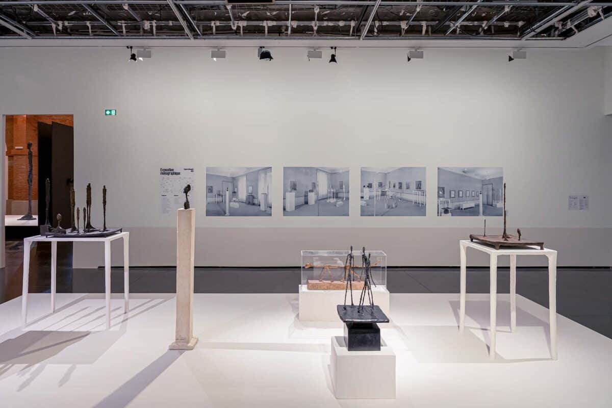 Exposition Giacometti au musée des Abattoirs à Toulouse