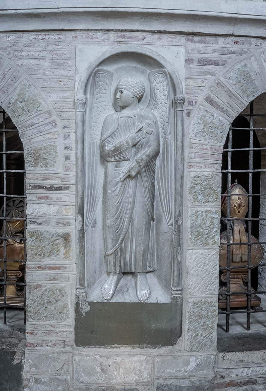 Sculpture romane à la basilique Saint-Sernin