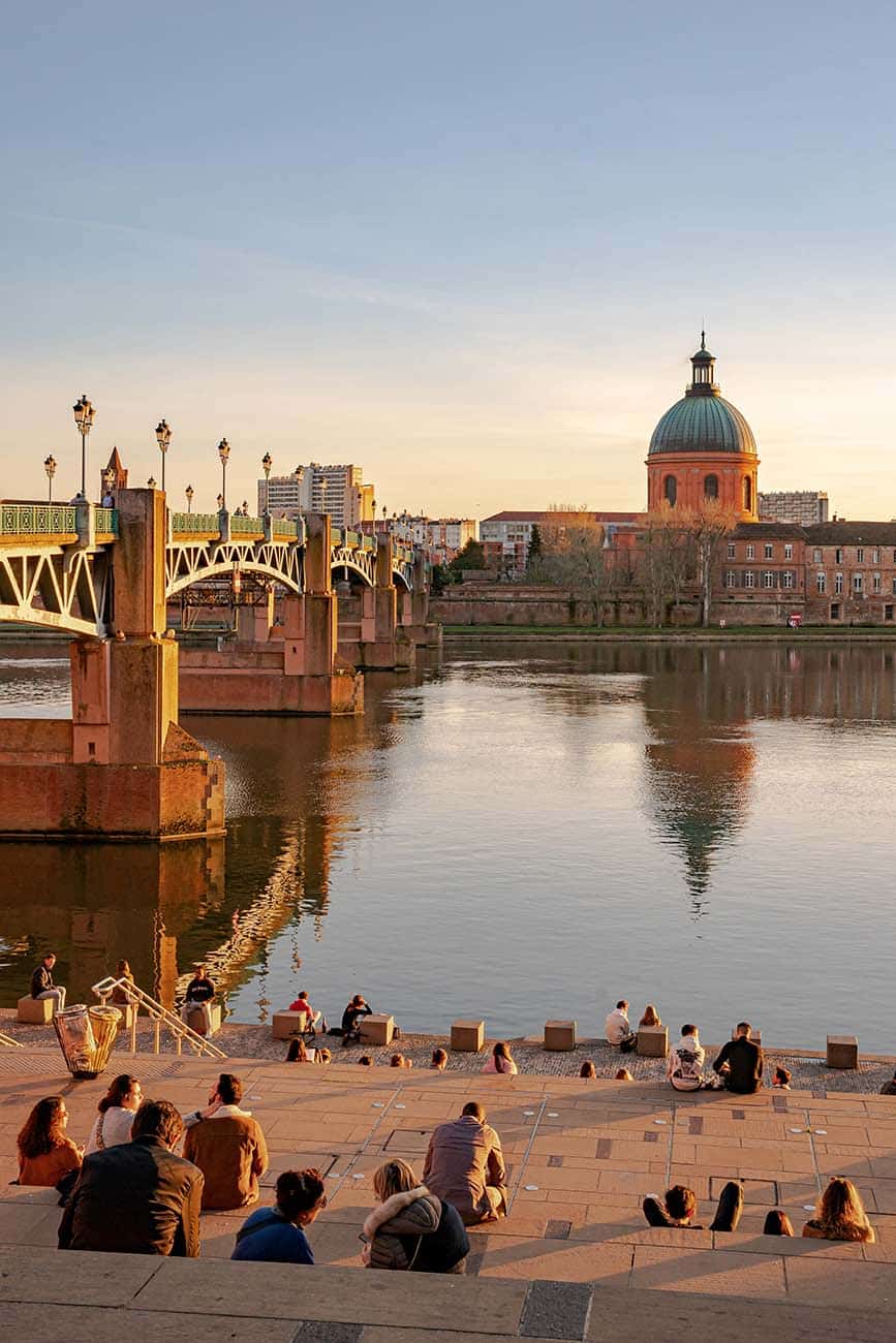 Visiter Toulouse, les bords de Garonne
