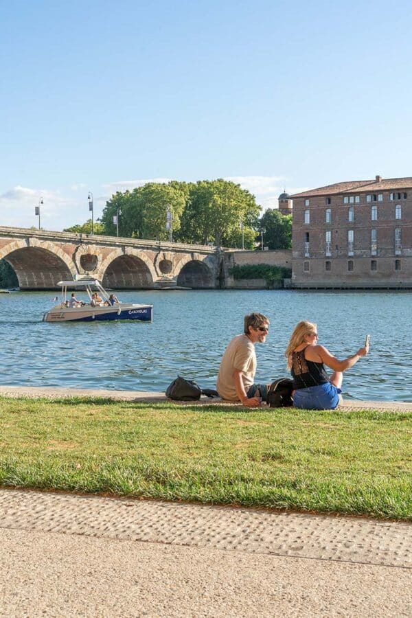Visiter Toulouse, les bords de Garonne
