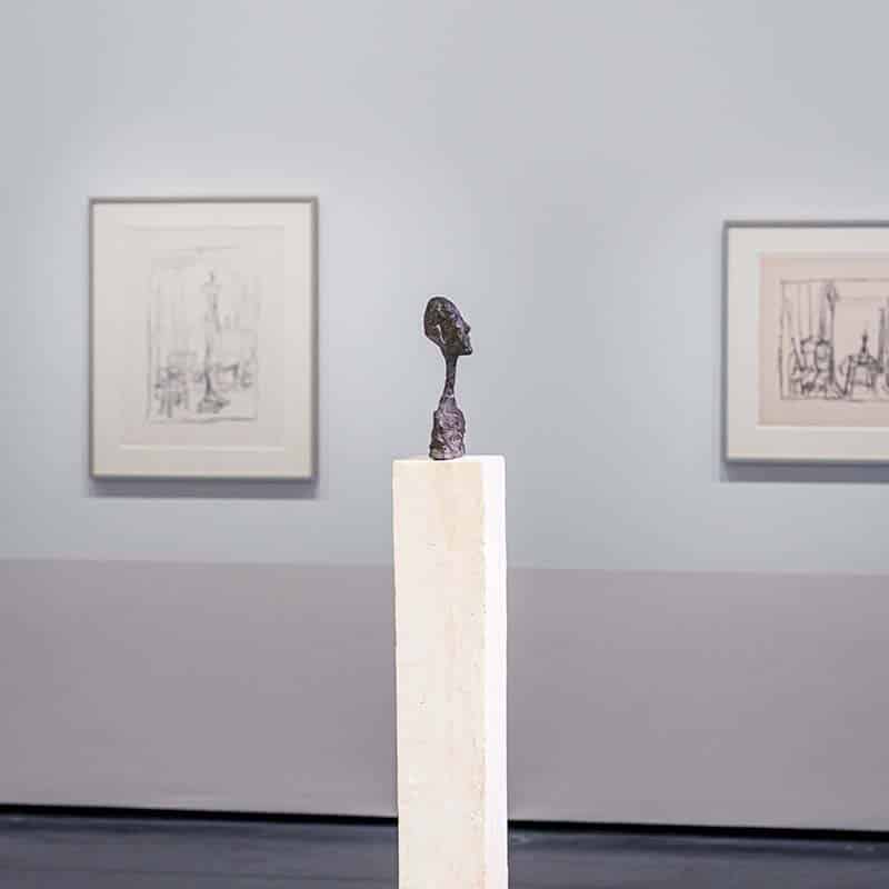 Exposition Giacometti aux Abattoirs à Toulouse