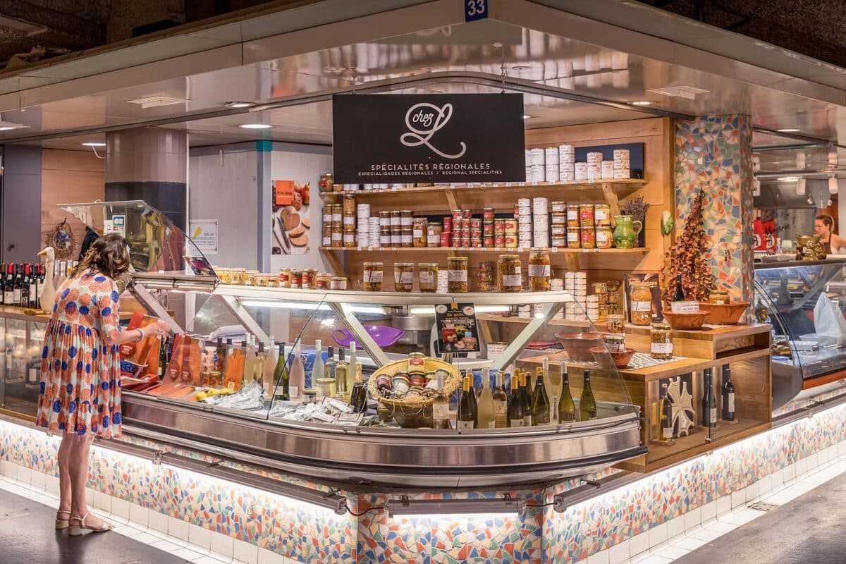 Toulouse, le marché des Carmes