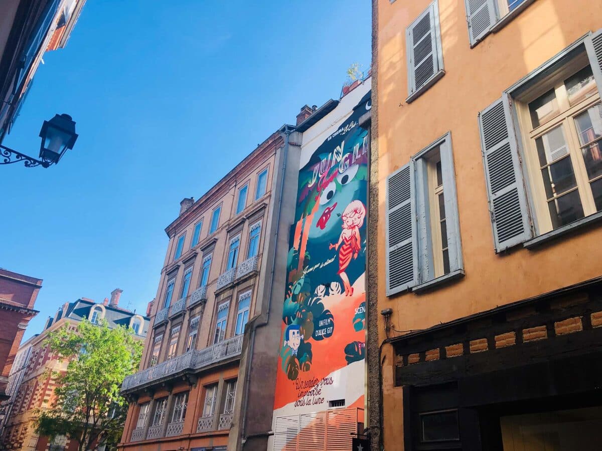 Street art Toulouse, oeuvre de Mlle Kat