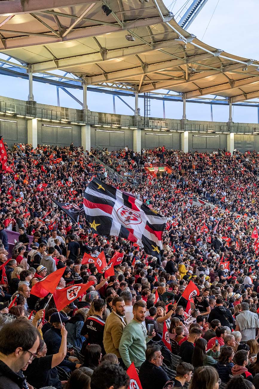 Match de rugby du Stade Toulousain