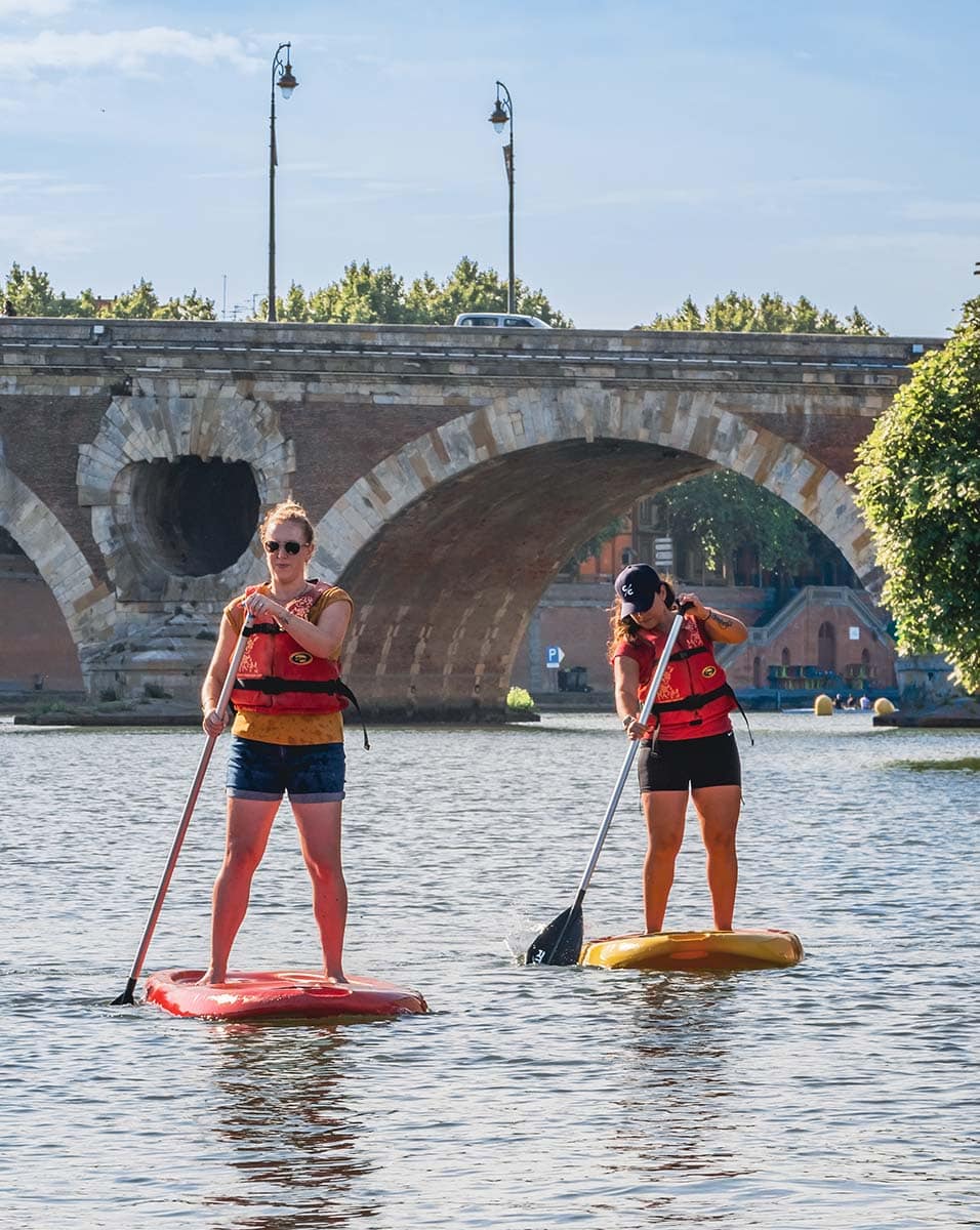 Paddle sur la Garonne