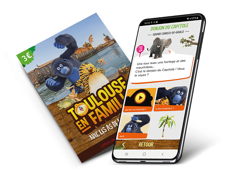Parcours Toulouse en famille avec Les As de la Jungle