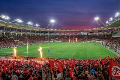 Match de rugby du Stade Toulousain