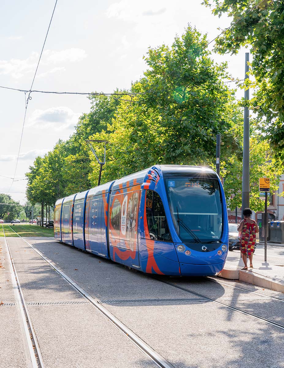Se déplacer en Tramway à Toulouse