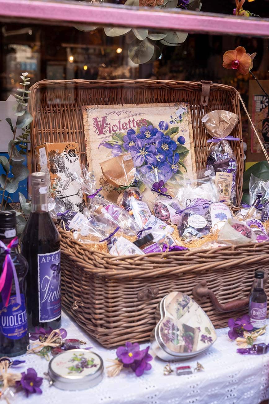 Souvenirs de Toulouse, la violette