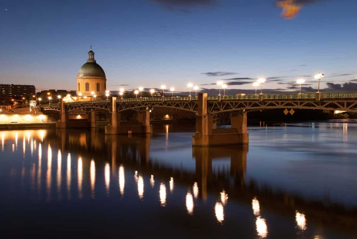 La Garonne et le pont Saint-Pierre