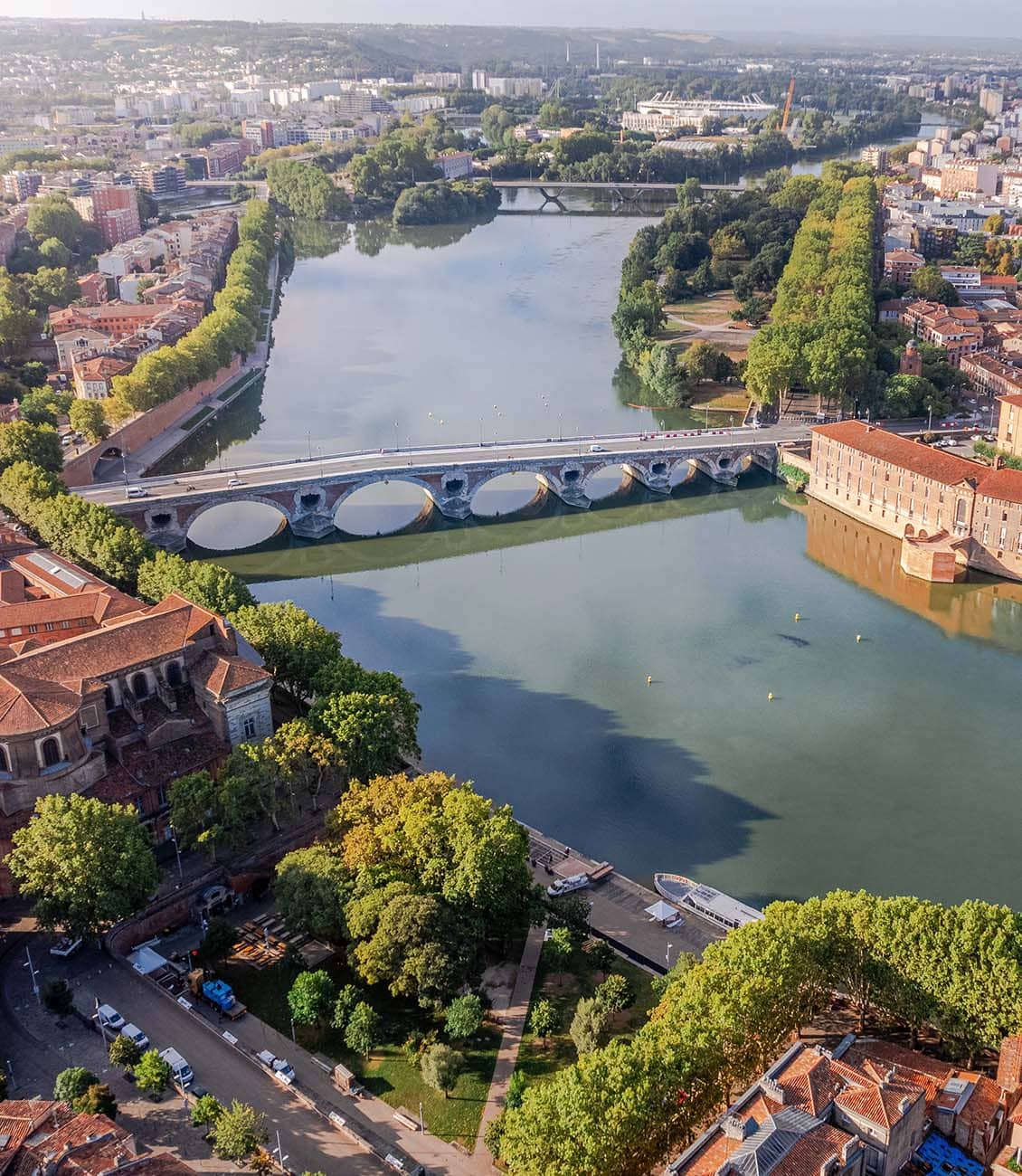 Toulouse et la Garonne