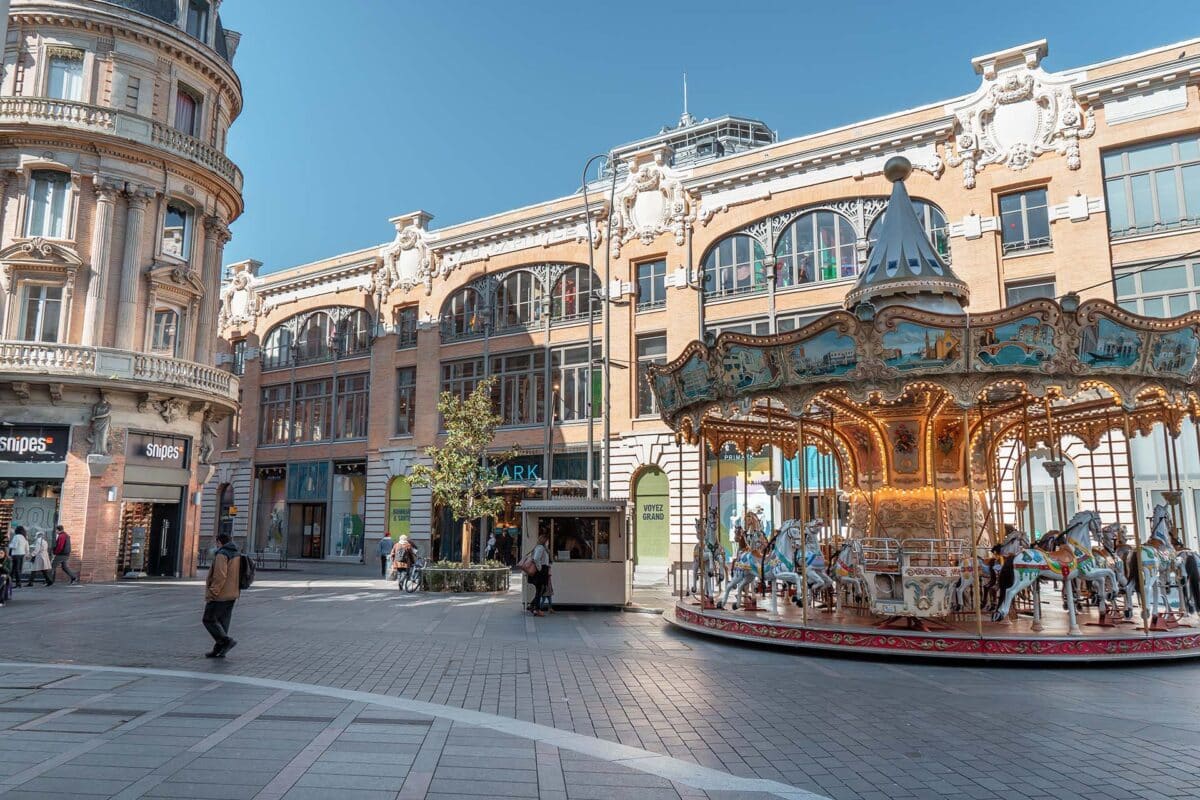Shopping à Toulouse, la rue d'Alsace-Lorraine