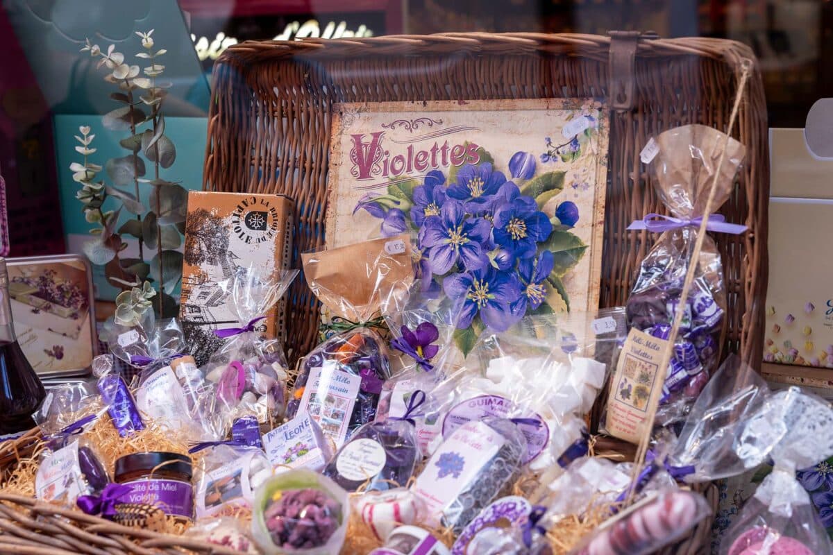 Souvenirs de Toulouse, la violette
