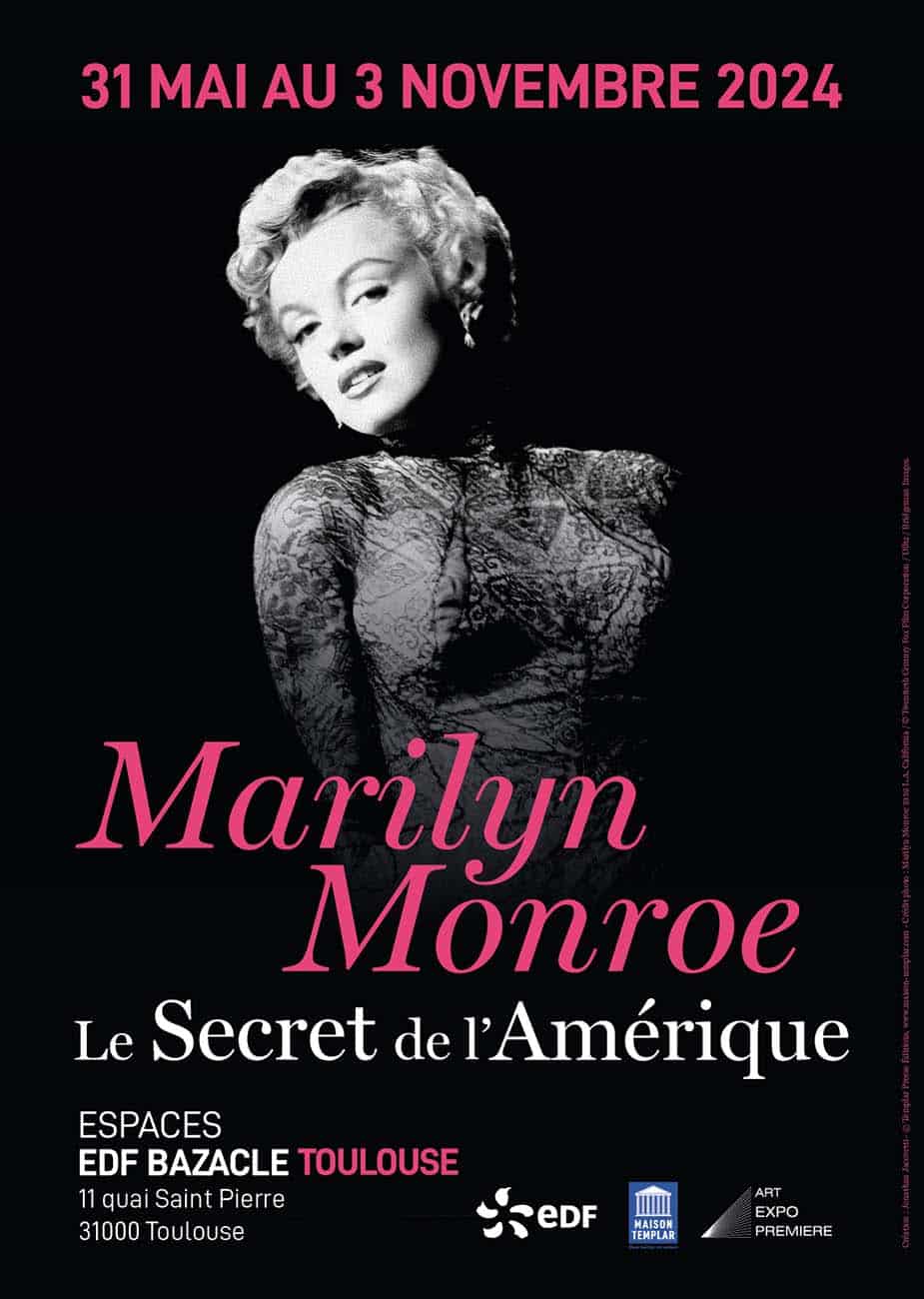 Exposition Marilyn Monroe, le secret de l’Amérique