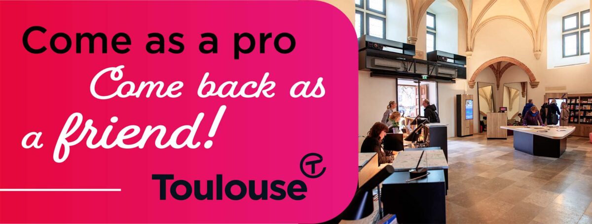 Come as a pro, come back as a friend