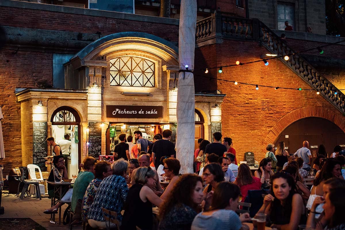 Guinguette Les Pêcheurs de sable à la Daurade