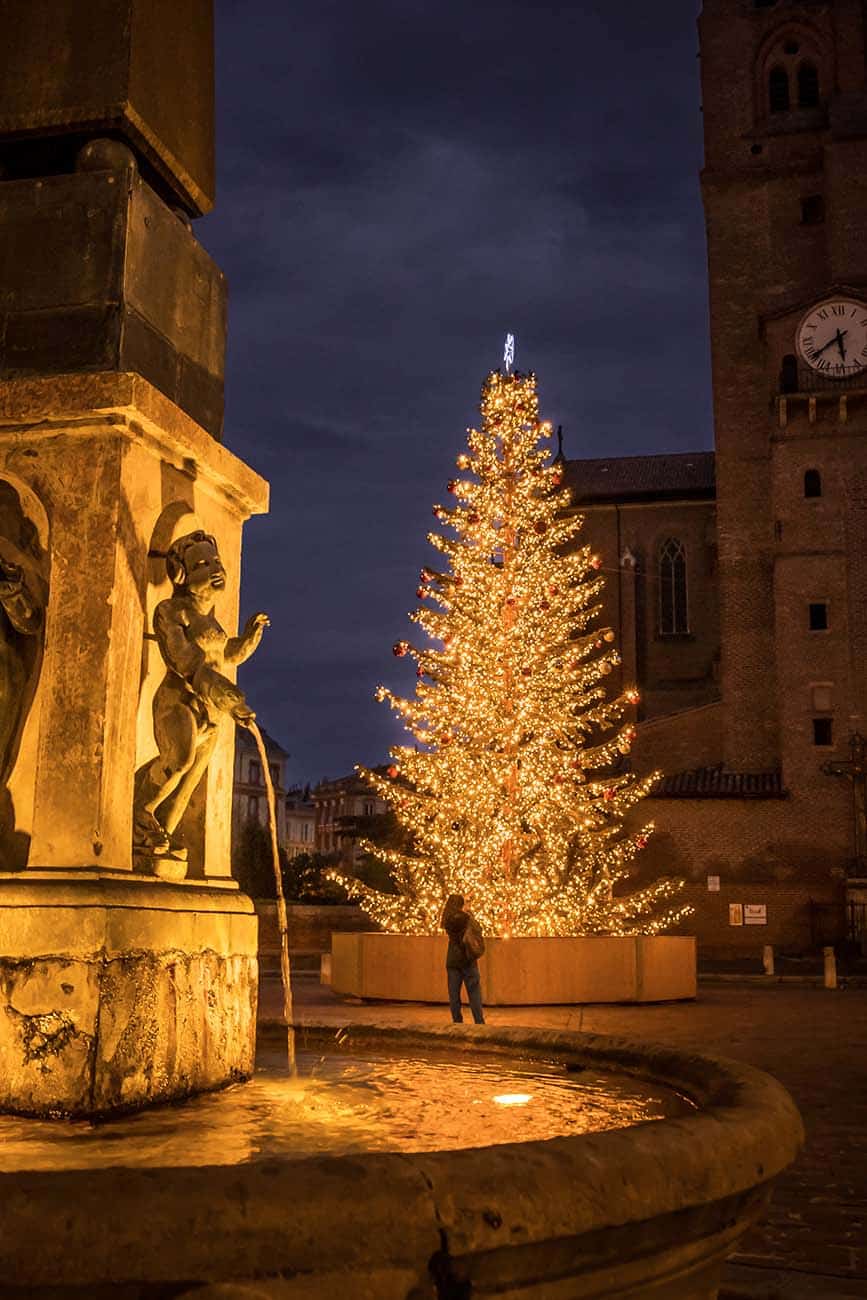 Illumination de Noël place Saint-Étienne