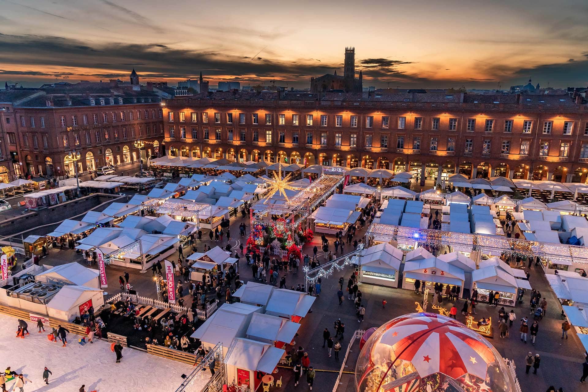 Marché de noel.toulouse