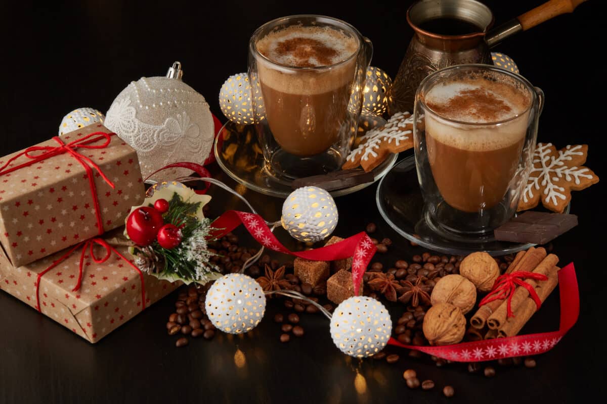 Chocolats chauds de Noël