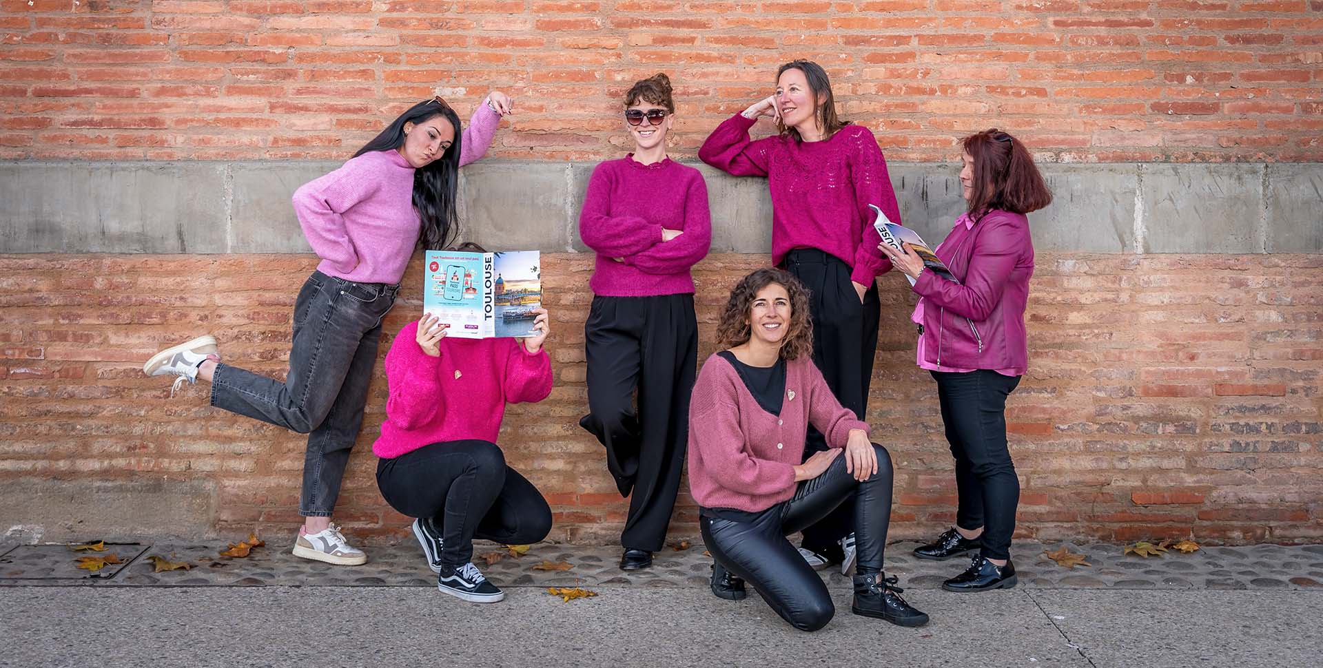 L'équipe du service réceptif de l'office de tourisme de Toulouse