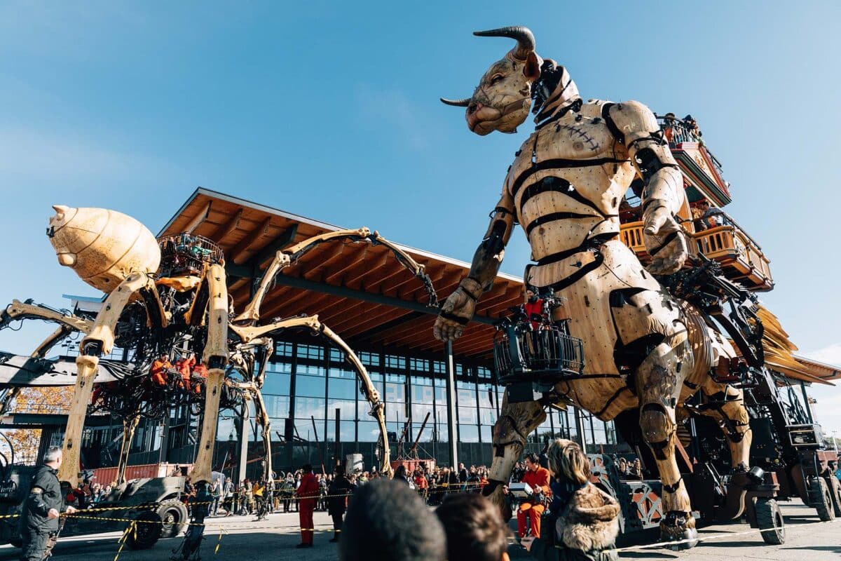Le Minotaure et l'araignée sur la Piste des Géants