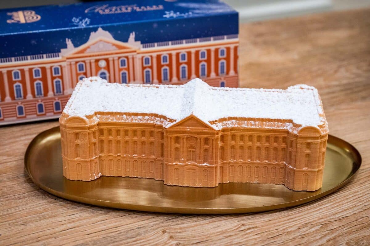 Bûche "Capitole" de chez Barrelle