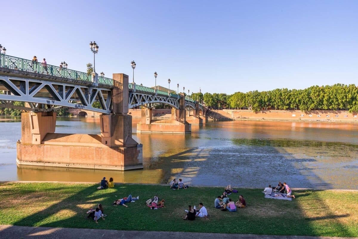 Bords de Garonne - Pont Saint-Pierre