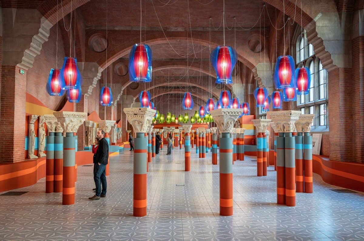 Musée des Augustins, salle des chapiteaux roman