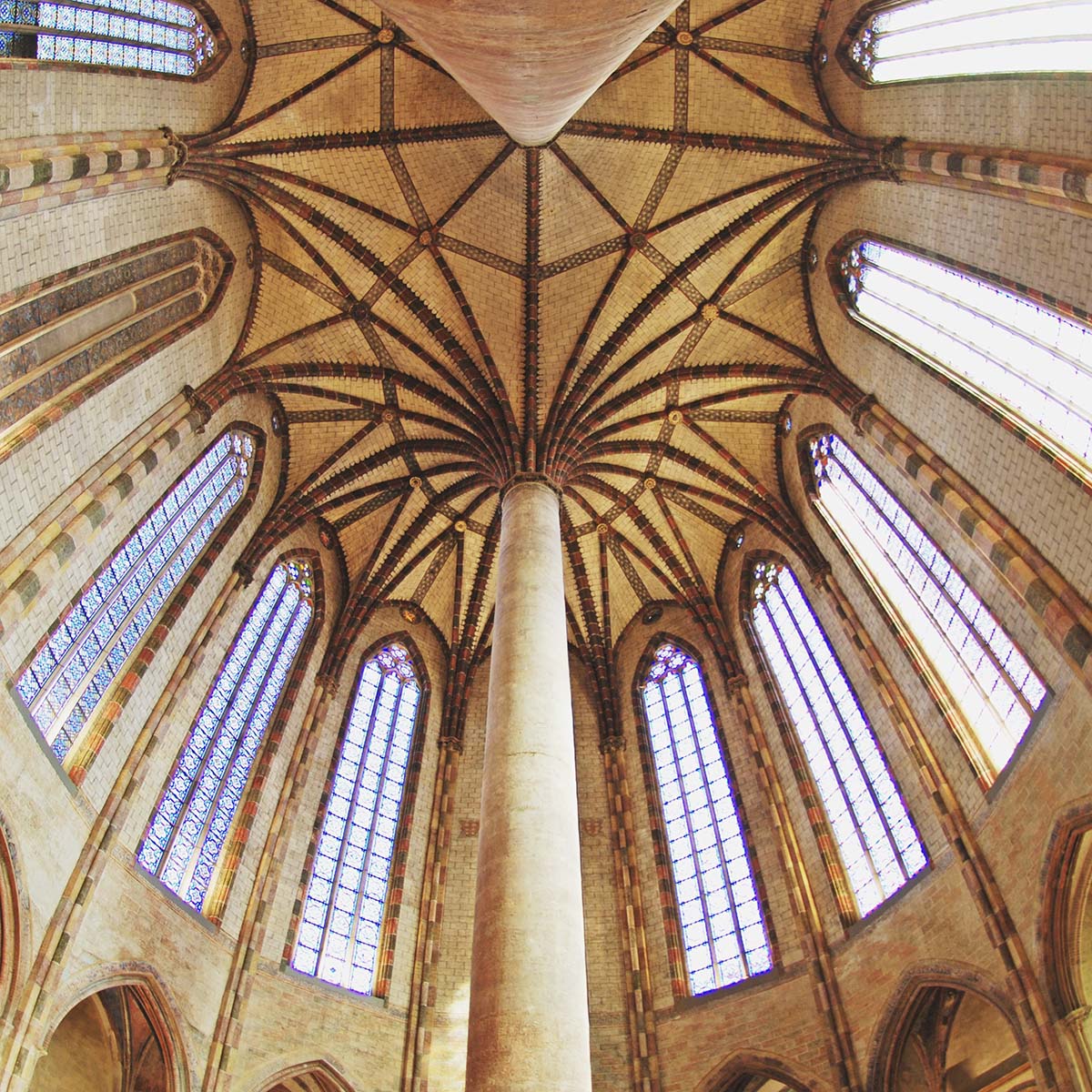 "Palmier" de l'église des Jacobins
