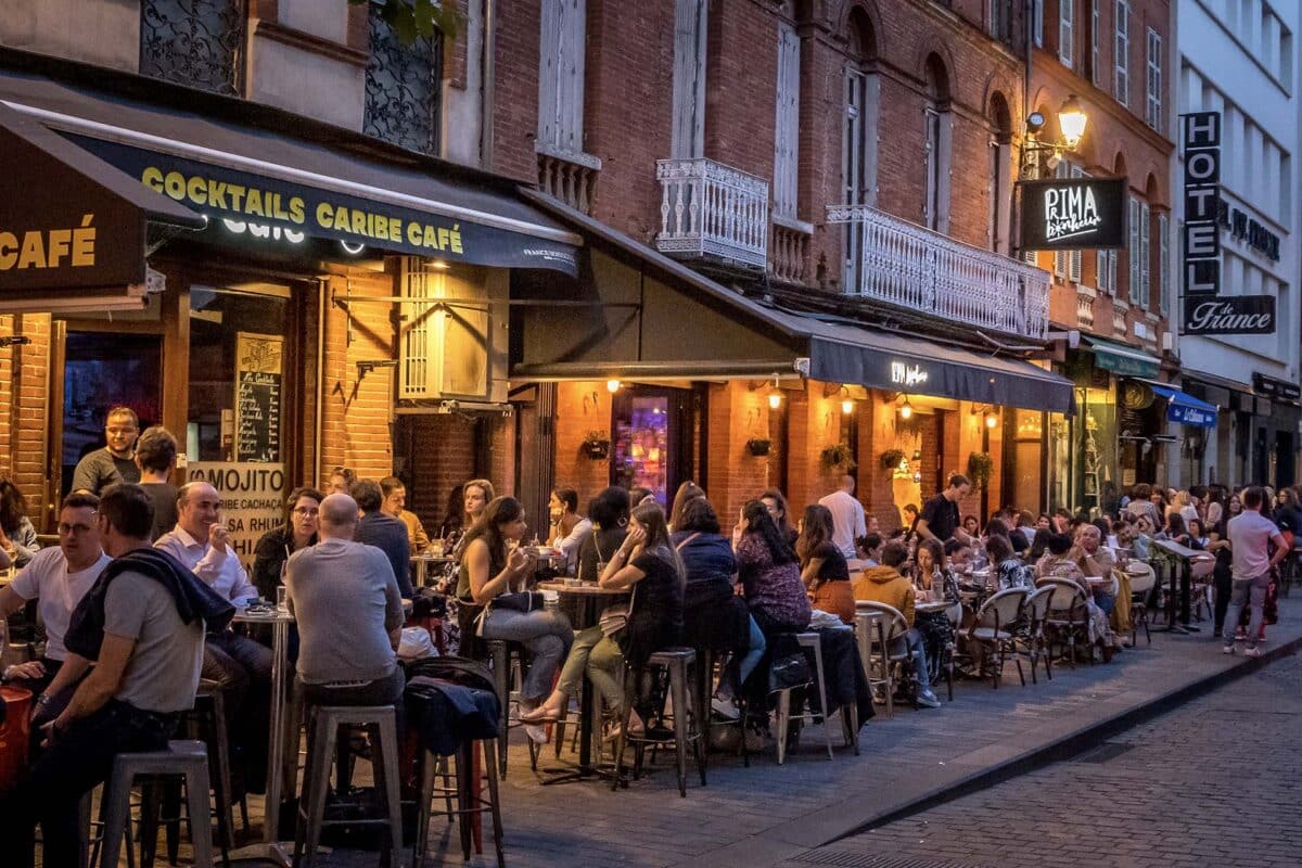 Terrasse de restaurant